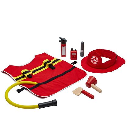 PlanToys Brandmandssæt - Træ
