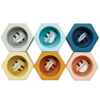 PlanToys Trælegetøj - 13 Dele - Bikuber PlanToys Trælegetøj - 13 Dele - Bikuber