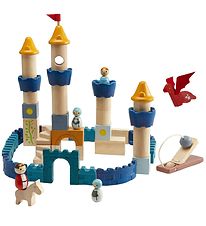 PlanToys Trælegetøj - Slotsklodser - 47 Dele - Træ PlanToys Trælegetøj - Slotsklodser - 47 Dele - Træ