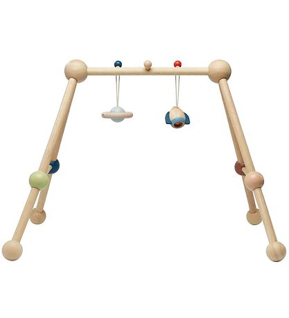 PlanToys Aktivitetsstativ - Orchard Collection - Træ PlanToys Aktivitetsstativ - Orchard Collection - Træ