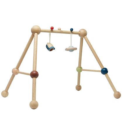 PlanToys Aktivitetsstativ - Orchard Collection - Træ PlanToys Aktivitetsstativ - Orchard Collection - Træ