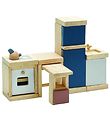 PlanToys Møbelsæt - Køkken - 5 Dele - Træ PlanToys Møbelsæt - Køkken - 5 Dele - Træ