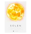 Citatplakat Plakat - A3 - Solen Citatplakat Plakat - A3 - Solen