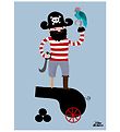 Citatplakat Plakat - B2 - Pirate and Parrot Citatplakat Plakat - B2 - Pirate and Parrot