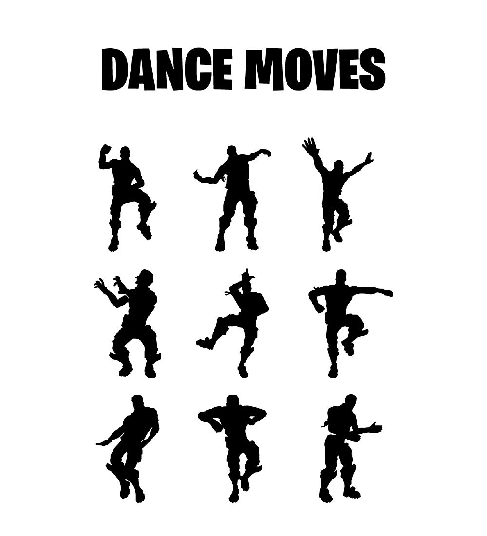 Citatplakat Poster - B2 - Fortnite - Dance Moves - Citatplakat - One Size - Poster