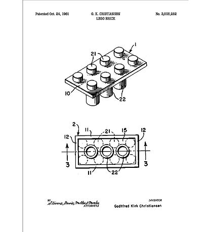 Citatplakat Plakat - B2 - Legoklods Citatplakat Plakat - B2 - Legoklods
