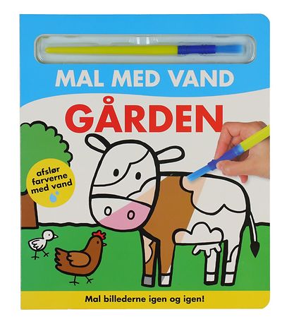 Alvilda Malebog - Mal Med Vand - Gården - Dansk Alvilda Malebog - Mal Med Vand - Gården - Dansk