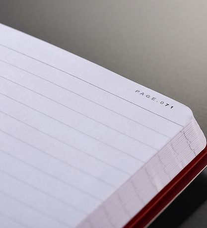 Oxford Notesbog - Soft Cover - Linieret - A6 - Sort/Rød Oxford Notesbog - Soft Cover - Linieret - A6 - Sort/Rød