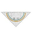 Linex Geometritrekant - Gennemsigtig Linex Geometritrekant - Gennemsigtig