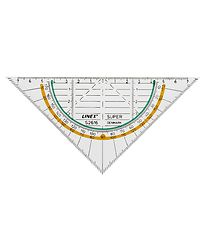Linex Geometritrekant - Gennemsigtig Linex Geometritrekant - Gennemsigtig