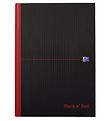 Oxford Notesbog - Hard Cover - Kvadreret - A4 - Sort/Rød Oxford Notesbog - Hard Cover - Kvadreret - A4 - Sort/Rød