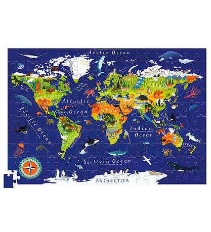 Puzzle Crocodile Creek - 200 Briques - Monde Animals