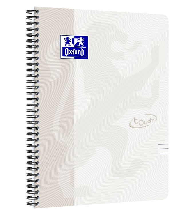 Notesbog Oxford – Touch notesbog A4+, blå, linjeret