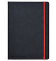 Oxford Notesbog - Hard Cover - Linieret - A5 - Sort/Rød Oxford Notesbog - Hard Cover - Linieret - A5 - Sort/Rød