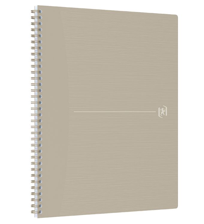 Oxford Notesbog - Origins - Kvadreret - A4+ - Beige