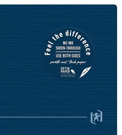 Oxford Notesbog - Origins - Kvadreret - A4+ - Blå Oxford Notesbog - Origins - Kvadreret - A4+ - Blå