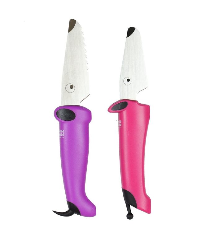 Kinderkitchen Børnekokkeknive 2 stk. - Pink/Lilla