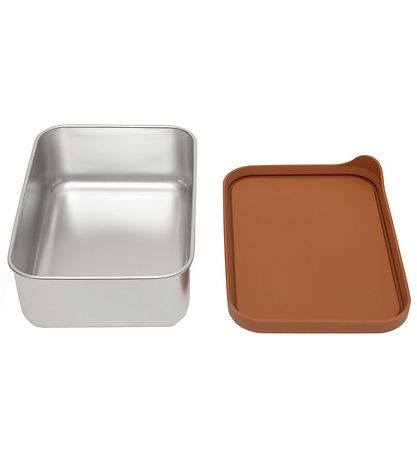 Petit Monkey Madkasse - Riley - Stainless Steel - Baked Clay