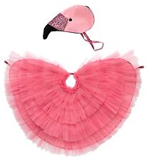 Meri Meri Udklædning - Flamingokappe og Hat - Pink Meri Meri Udklædning - Flamingokappe og Hat - Pink