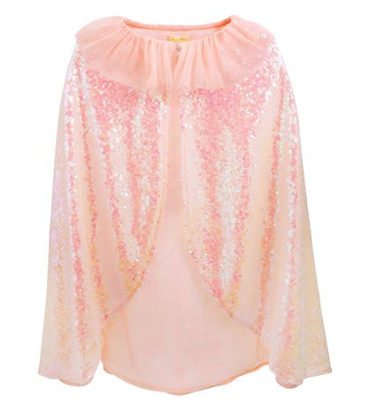 Meri Meri Udklædning - Kappe og Tryllestav - Rosa m. Glimmer