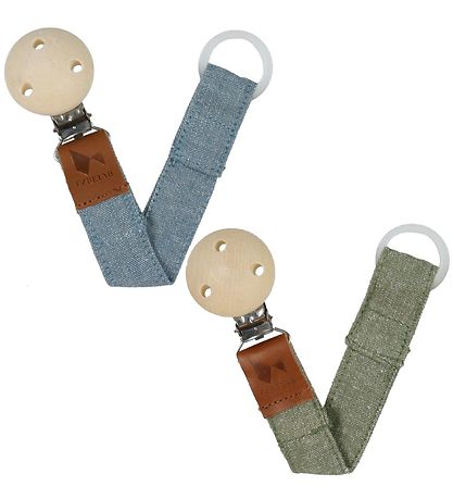 Fabelab Suttesnor - 2-pak - Olive Chambray/Blue Spruce Chambray Fabelab Suttesnor - 2-pak - Olive Chambray/Blue Spruce Chambray