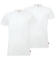 Levis T-Shirt - Crew Neck - 2-Pak - White Levis T-Shirt - Crew Neck - 2-Pak - White