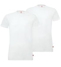 Levis T-Shirt - Crew Neck - 2-Pak - White Levis T-Shirt - Crew Neck - 2-Pak - White