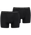 Levis Boxershorts - 2-pak - Jet Black Levis Boxershorts - 2-pak - Jet Black
