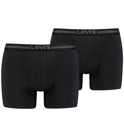 Levis Boxershorts - 2-pak - Jet Black Levis Boxershorts - 2-pak - Jet Black