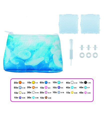 Aquabeads Perlepung - Dekoration - Sea Life - Blå Aquabeads Perlepung - Dekoration - Sea Life - Blå