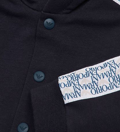 Emporio Armani Gaveæske - Sweatsæt - Navy m. Stribe