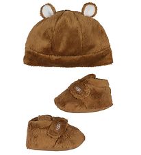 UGG Futter og Hue - Gaveæske - Chestnut UGG Futter og Hue - Gaveæske - Chestnut