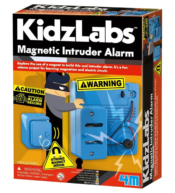 4M KidzLabs Rinkinys „Magnetinė signalizacija“