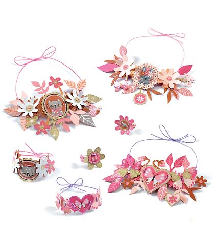 Djeco Smykkesæt - DIY - Medaljoner Djeco Smykkesæt - DIY - Medaljoner