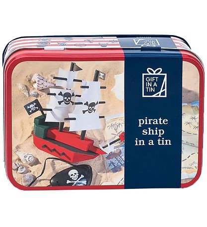 Gift In A Tin Byggesæt - Build - Pirate Ship In A Tin Gift In A Tin Byggesæt - Build - Pirate Ship In A Tin