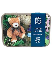 Gift In A Tin Kreasæt - Craft - Teddy In A Tin Gift In A Tin Kreasæt - Craft - Teddy In A Tin