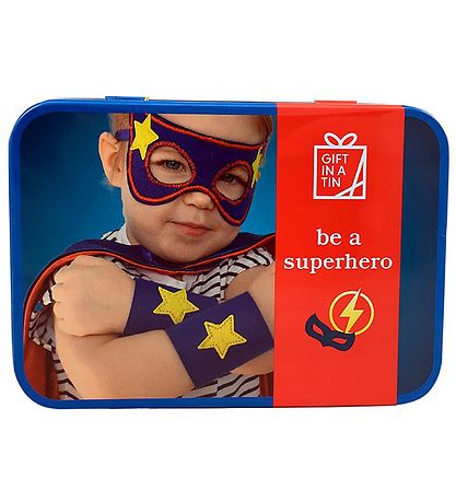 Gift In A Tin Legesæt - Learn & Play - Be A Superhero
