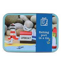 Gift In A Tin Legesæt - Learn & Play - Fishing Port In A Tin Gift In A Tin Legesæt - Learn & Play - Fishing Port In A Tin