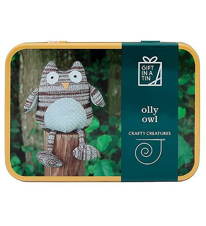 Gift In A Tin Kreasæt - Craft - Olly Owl Gift In A Tin Kreasæt - Craft - Olly Owl