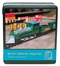 Gift In A Tin Legesæt - Learn & Play - Great Railway Express Gift In A Tin Legesæt - Learn & Play - Great Railway Express