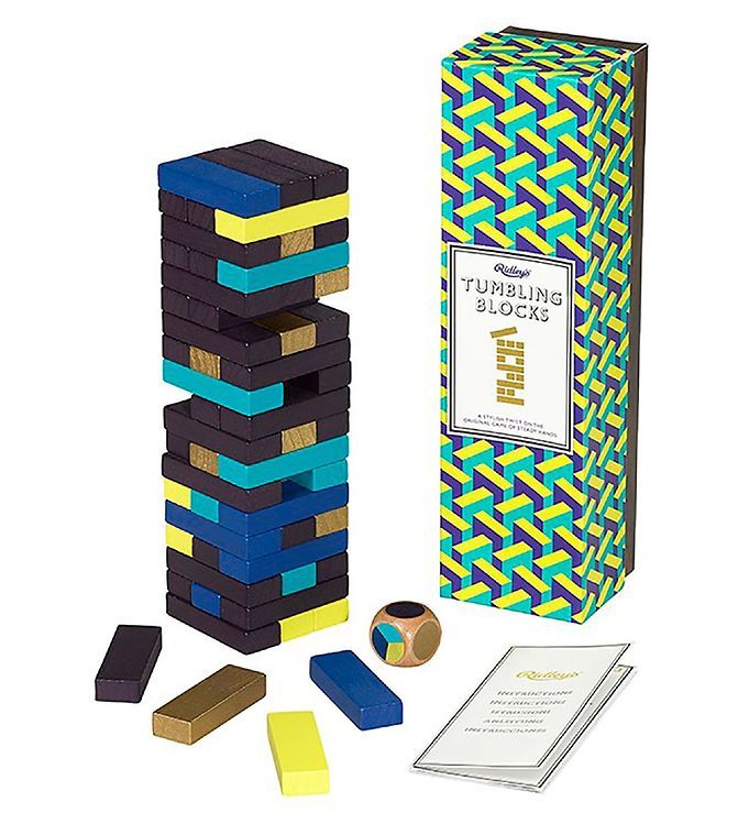 Ridley's Games Room - Tumbling Blocks With Colours