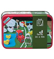 Gift In A Tin Legesæt - Learn & Play - Farm In A Tin Gift In A Tin Legesæt - Learn & Play - Farm In A Tin