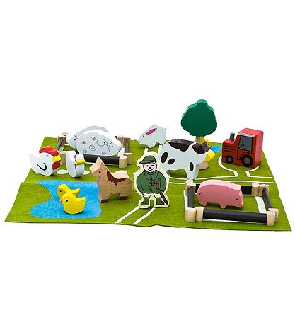 Gift In A Tin Legesæt - Learn & Play - Farm In A Tin Gift In A Tin Legesæt - Learn & Play - Farm In A Tin