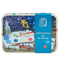 Gift In A Tin Kreasæt - Craft - Watercolour Set On The Go Gift In A Tin Kreasæt - Craft - Watercolour Set On The Go
