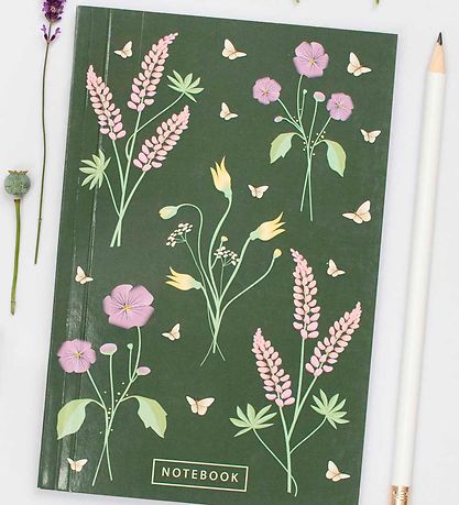 Vissevasse Notizbuch - Liniert - 12x18 cm - Lilly Vissevasse Notizbuch - Liniert - 12x18 cm - Lilly