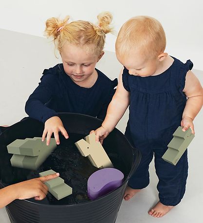 bObles Krokodille - 3-pak - 18x8/15x6/12x/4 cm - Moss