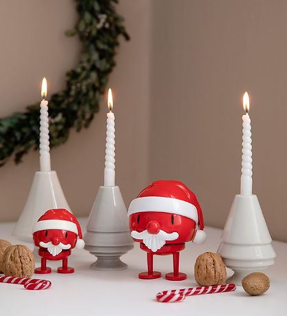 Hoptimist Medium Santa Claus Bumble - 10 cm - Rød