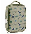 A Little Lovely Company Cooler Bag - Green w. Dinosaur A Little Lovely Company Cooler Bag - Green w. Dinosaur
