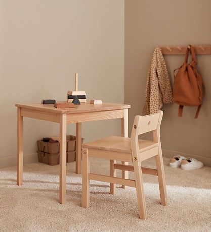 Kids Concept Knagerække - Saga Blonde - 50x5,5x6 cm - Træ