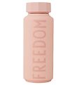 Design Letters Termoflaske - Freedom - 500 mL - Pudderrosa Design Letters Termoflaske - Freedom - 500 mL - Pudderrosa